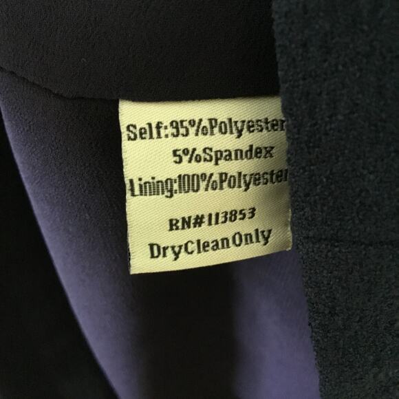 Storee Navy Blue Off-Shoulder Zip-Up Formal Dress - Picture 7 of 13